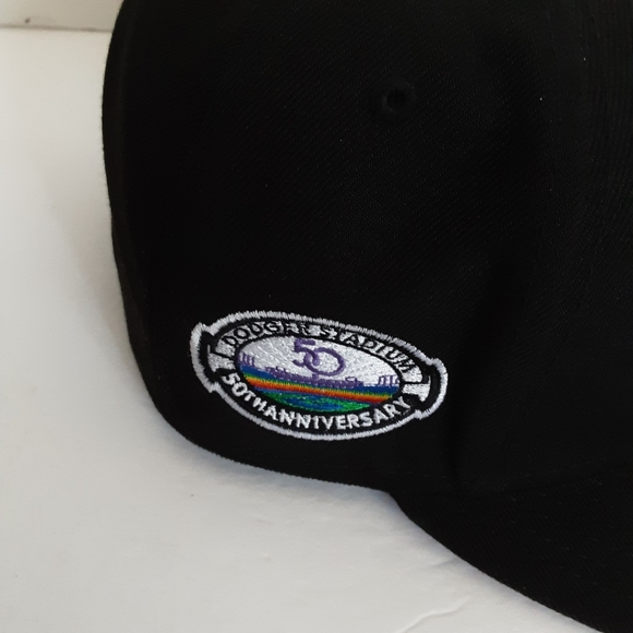 NEW ERA 59fifty Dodgers Stadium 50th Anniversary Patch LGBT Pride Flag hat New - Picture 5 of 7